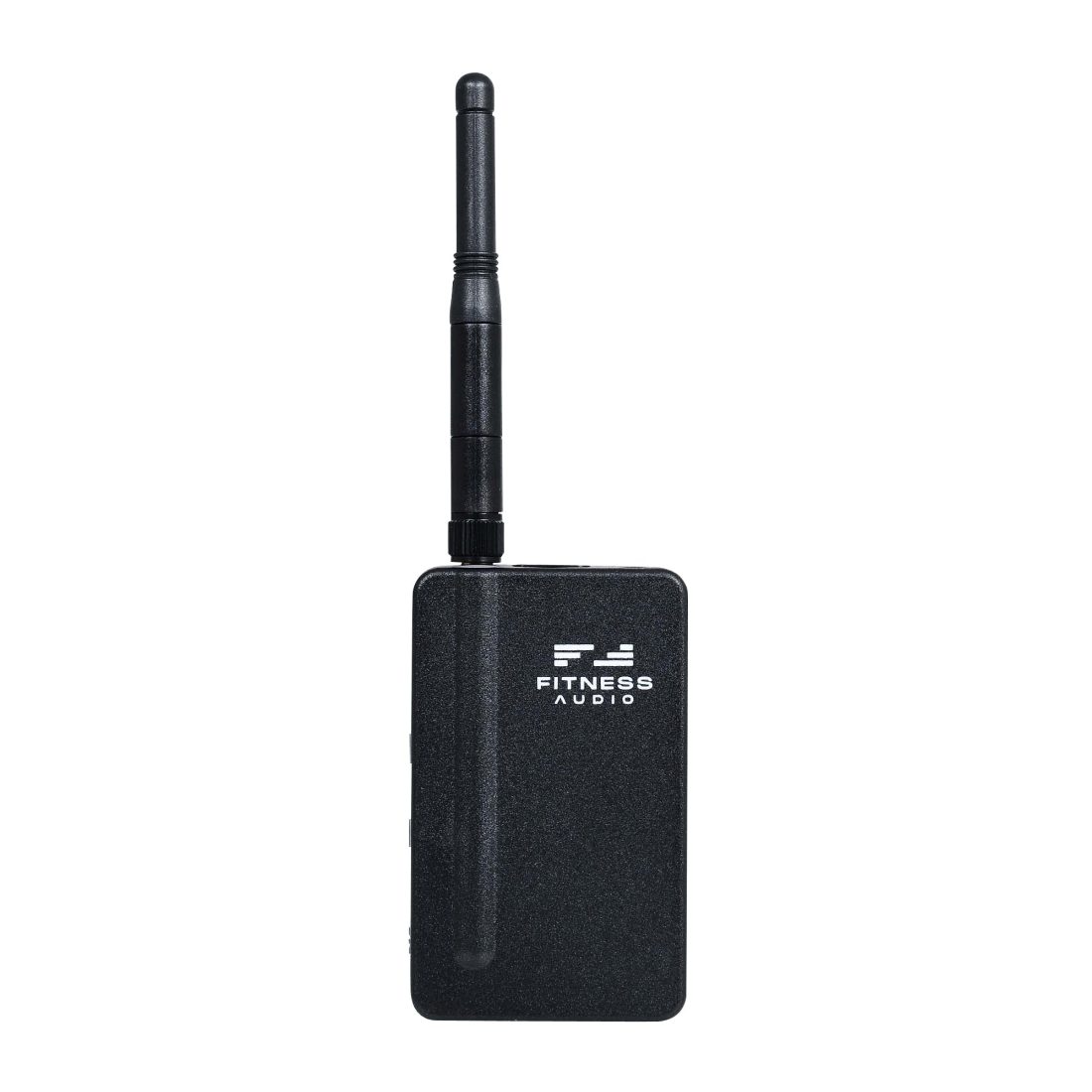 Fitness Audio UHF wireless bodypack transmitter with antenna front view